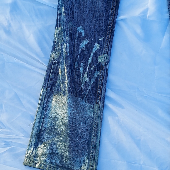 The American heritage denim Distillery Splatter paint style - Picture 2 of 8